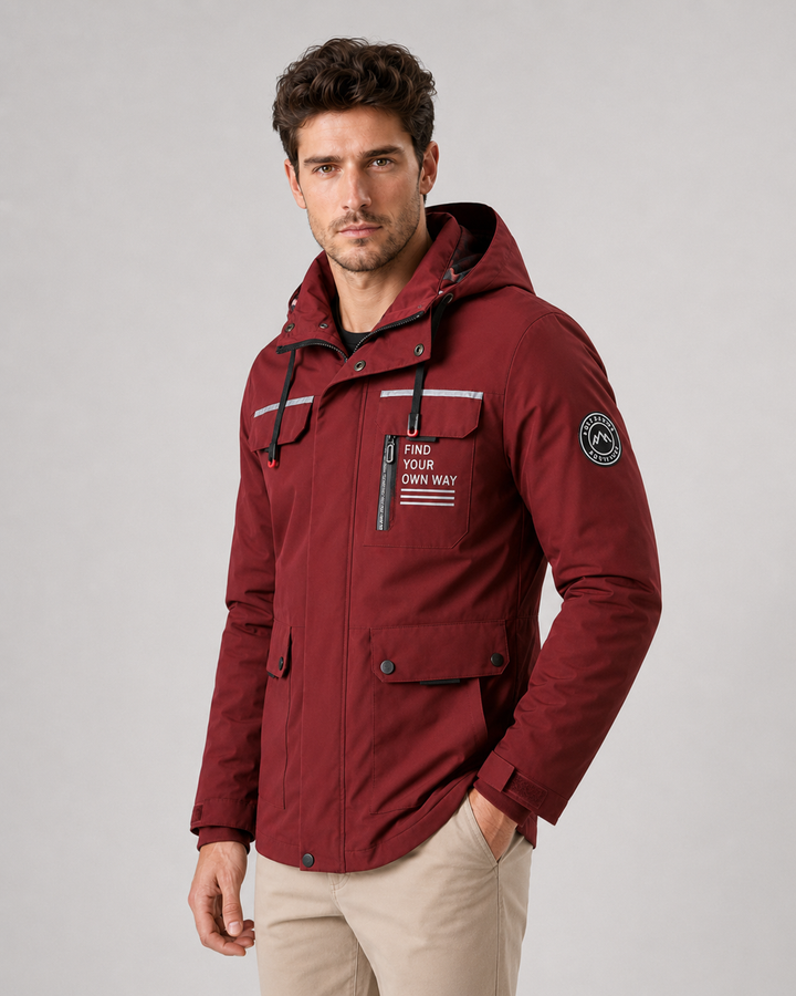 Kacob | Men's Hooded Utility Winter Parka