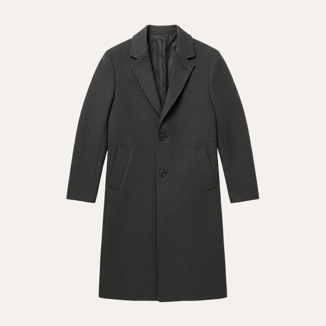 Kacob | Men's Tailored Winter Pocket Longline Coat