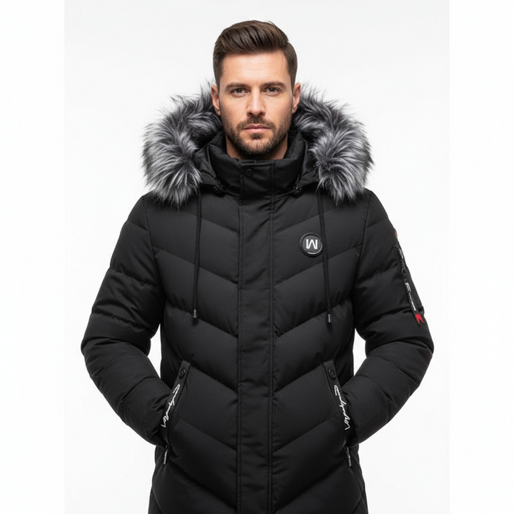 Kacob | Men's Winter Formal Longline Coat