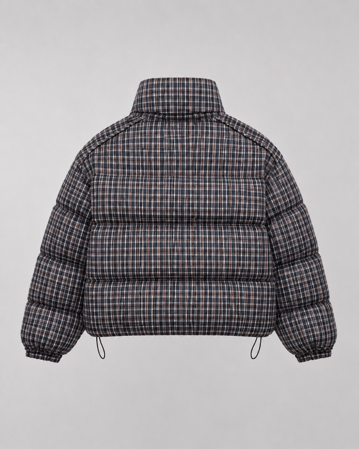 Kacob | Women's Checked Puffer Coat