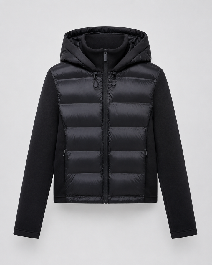 Kacob | Women's Hybrid Hooded Puffer Jacket