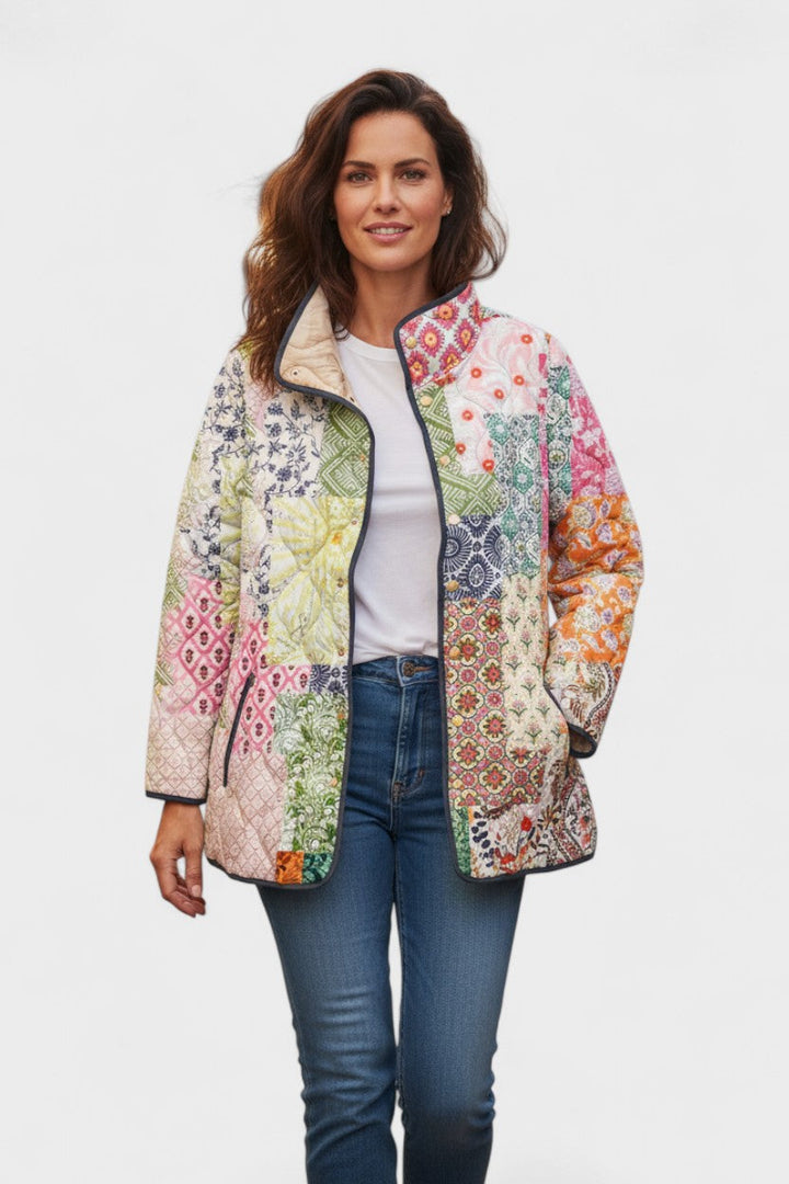 Giacca Trapuntata Patchwork Minnie – Bottega Moretti
