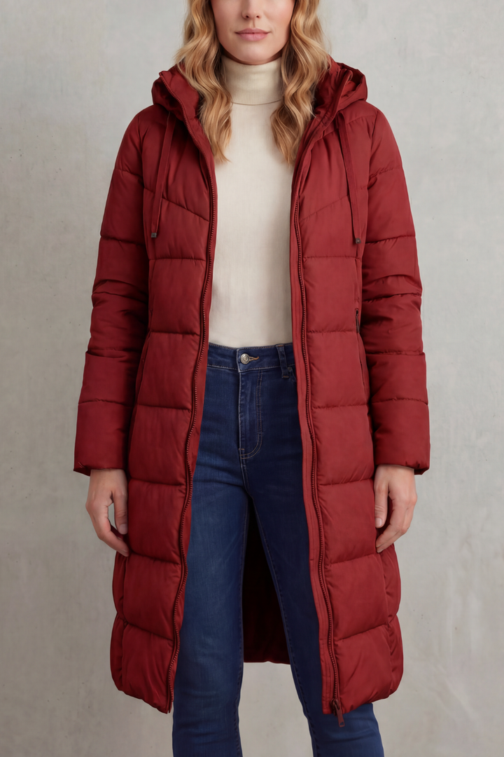 Kacob | Longline Zip Puffer Jacket