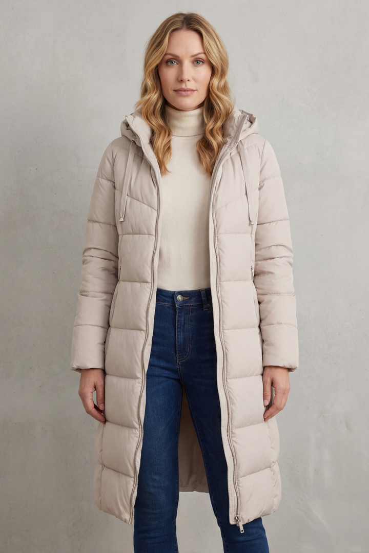 Kacob | Longline Zip Puffer Jacket