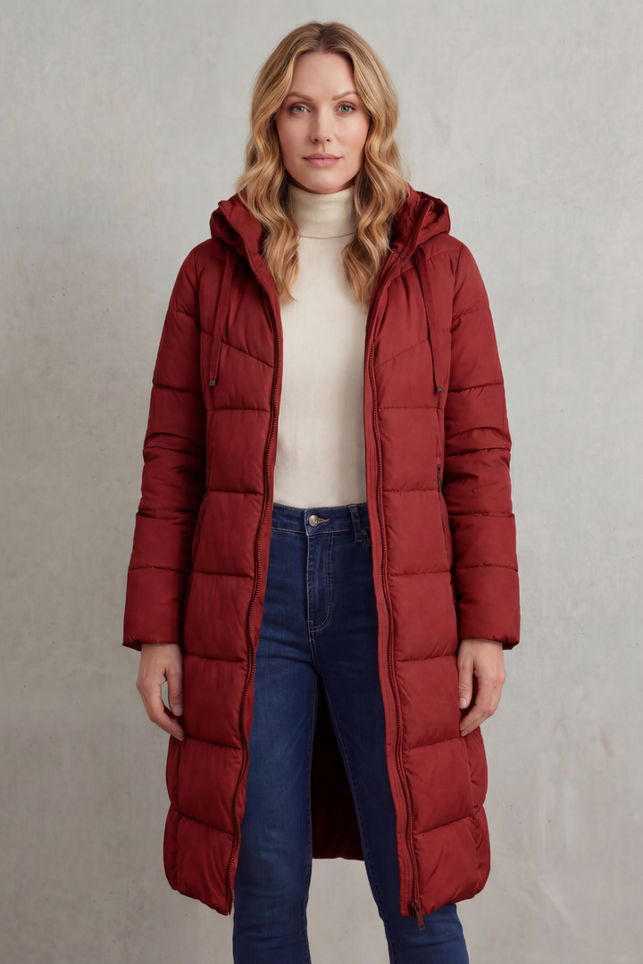 Kacob | Longline Zip Puffer Jacket