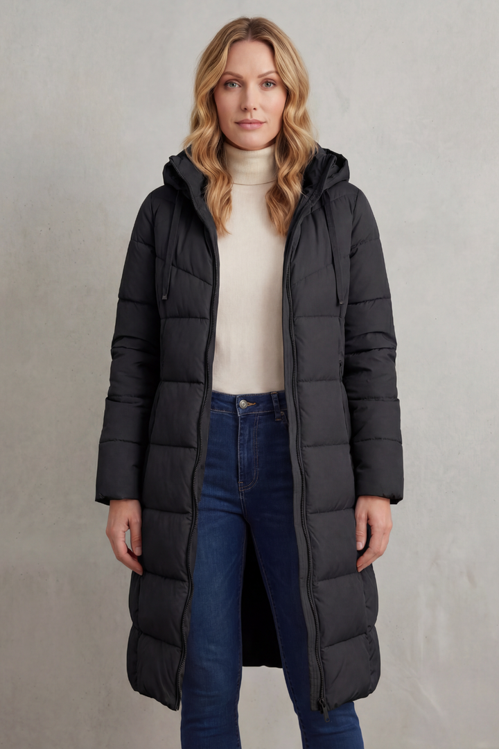 Kacob | Longline Zip Puffer Jacket
