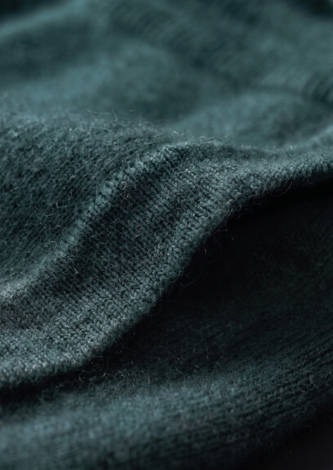 Set Luzzo in pura lana merino extra-fine verde mare