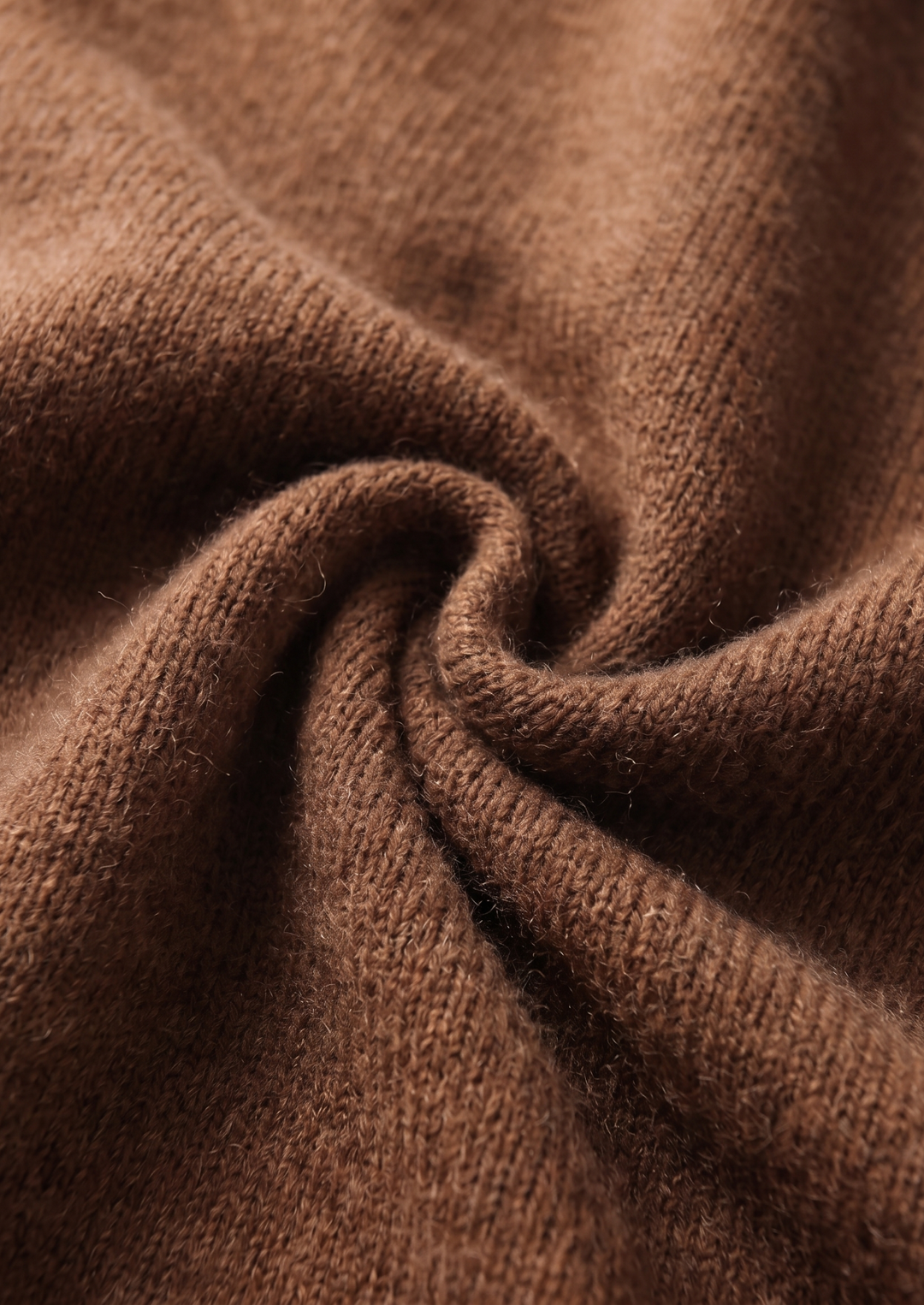 Set Luzzo in pura lana merino extra-fine caramello