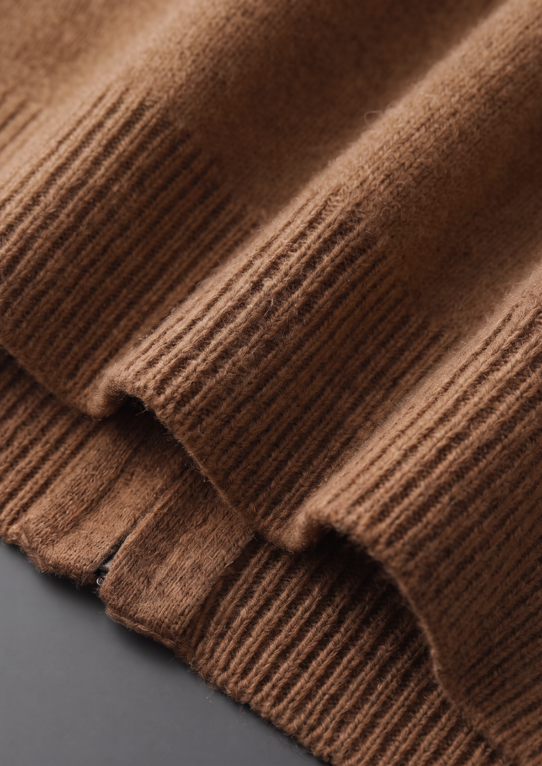 Set Luzzo in pura lana merino extra-fine caramello