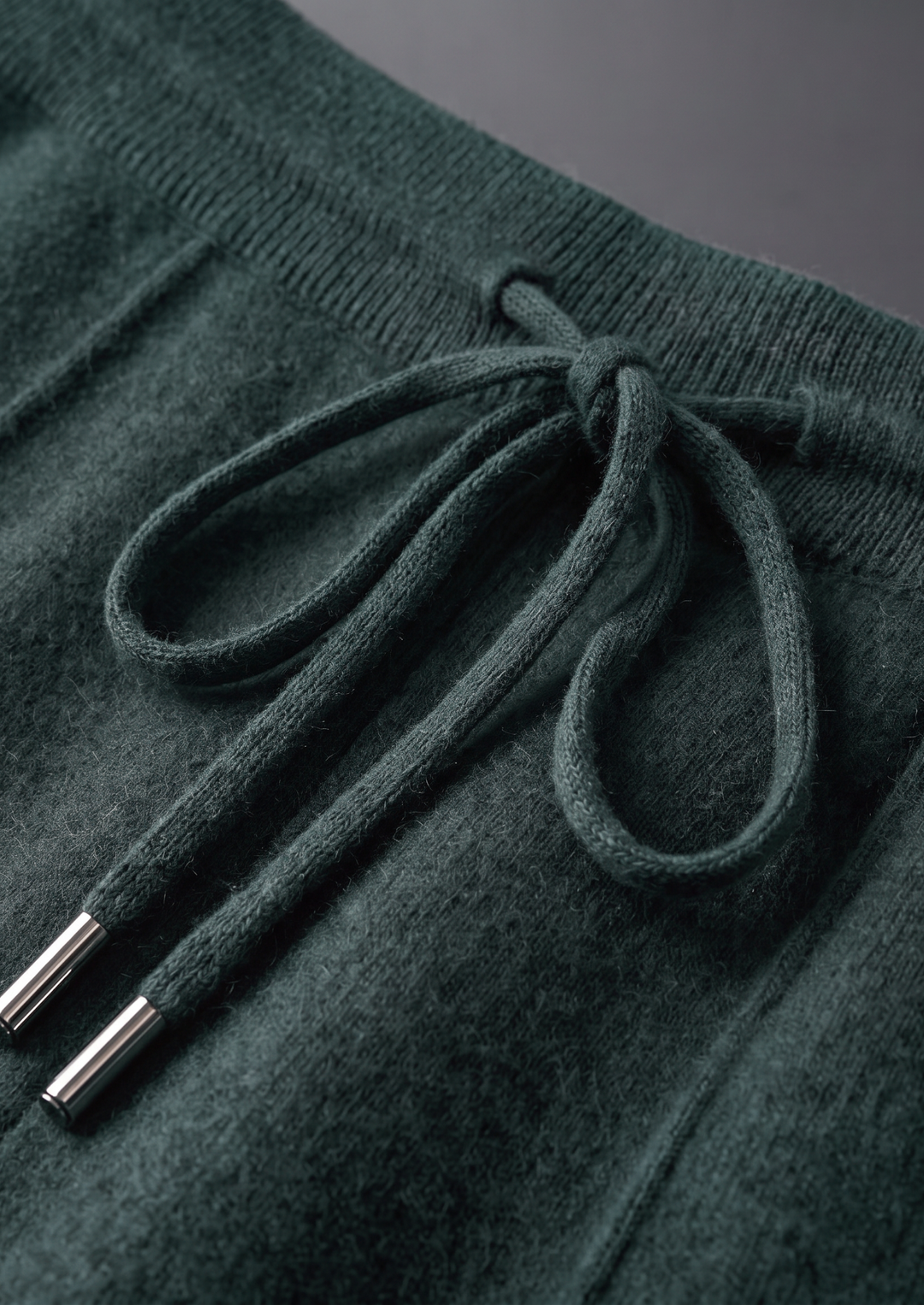 Set Luzzo in pura lana merino extra-fine verde mare