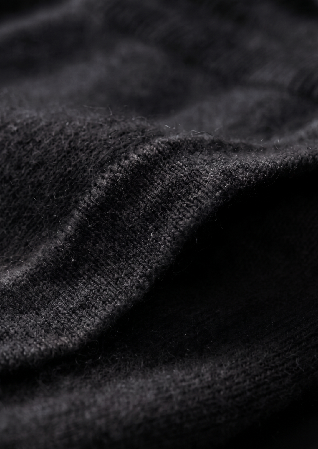 Set Luzzo in pura lana merino extra-fine nera