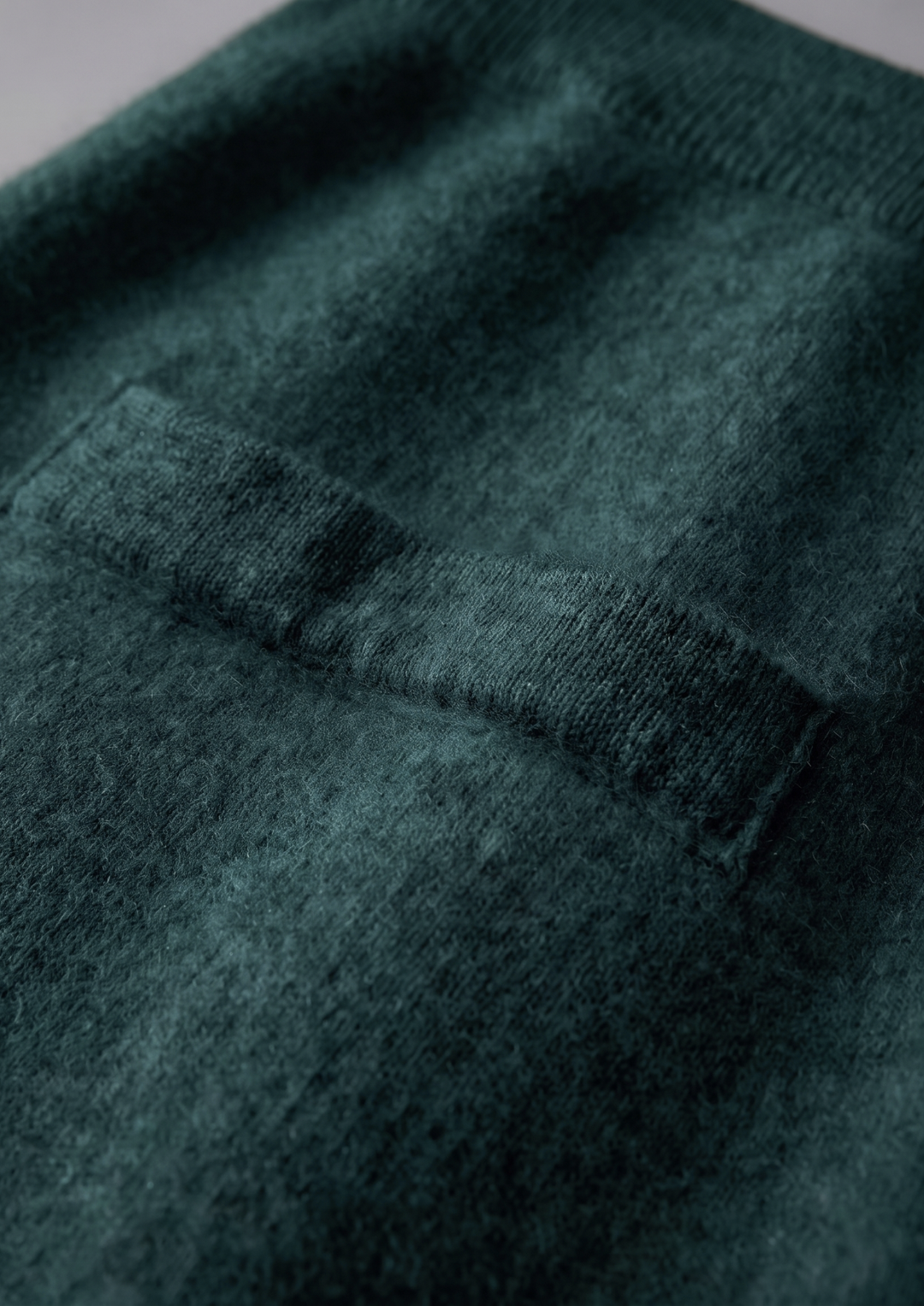 Set Luzzo in pura lana merino extra-fine verde mare