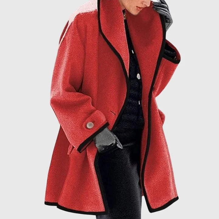 Elegant and trendy fleece jacket
