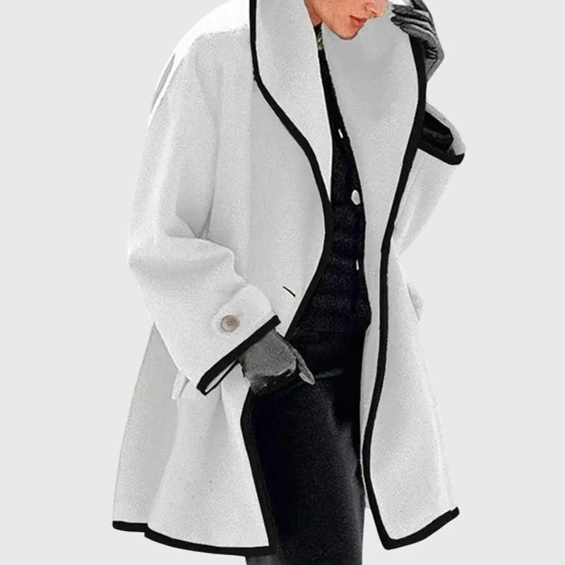 Elegant and trendy fleece jacket