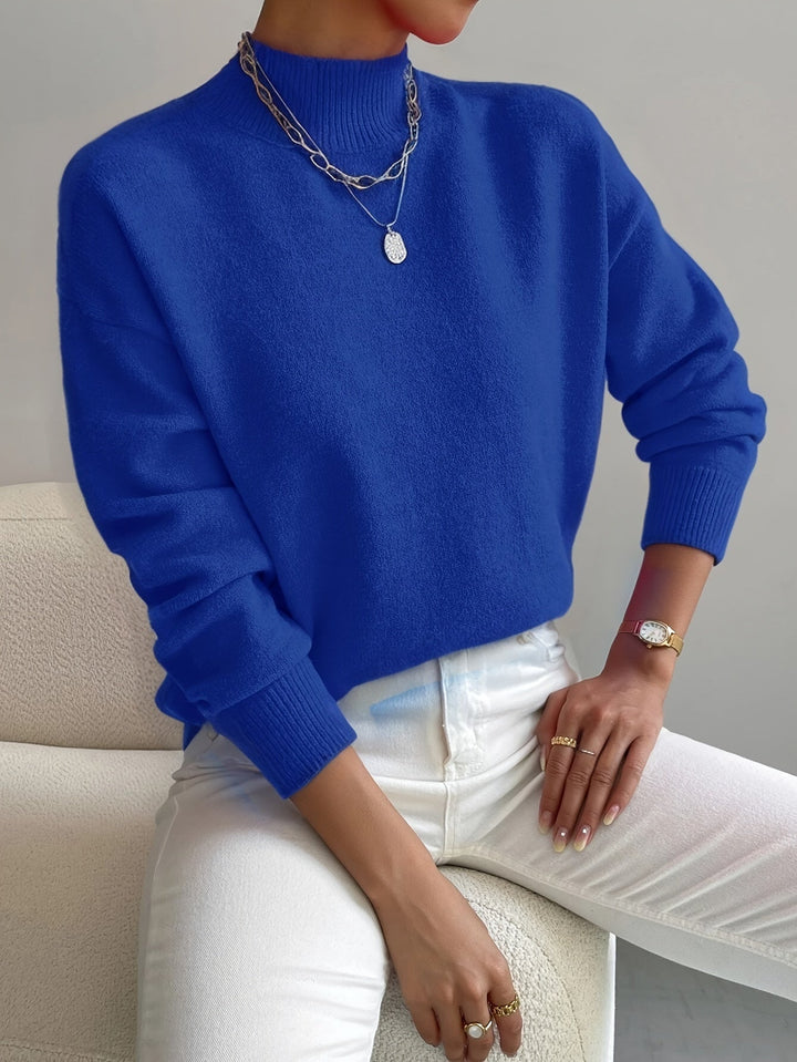 Maglione Collo Alto Morbido Christine – foto 7