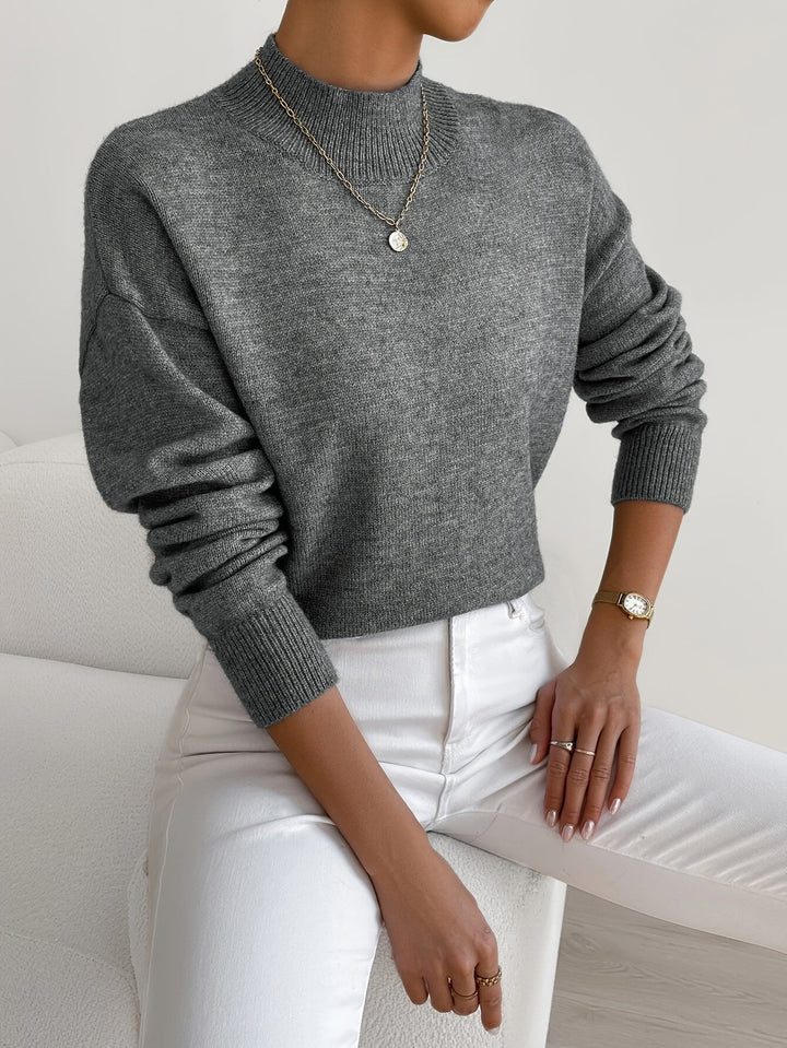 Maglione Collo Alto Morbido Christine – foto 9