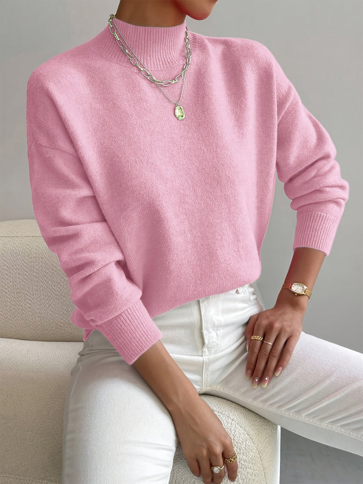 Maglione Collo Alto Morbido Christine – foto 2