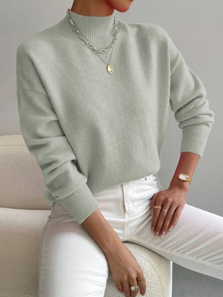 Maglione Collo Alto Morbido Christine – foto 10