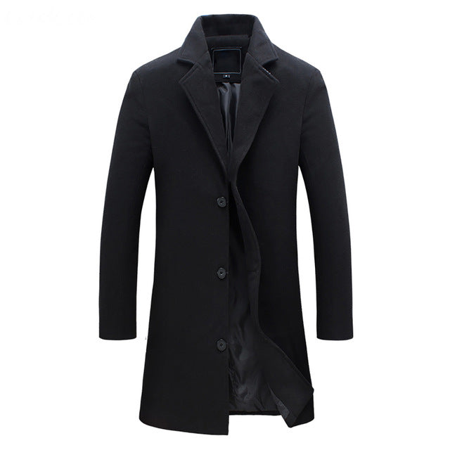 Kacob | John | Men’s Winter Trench Coat for Cold Weather
