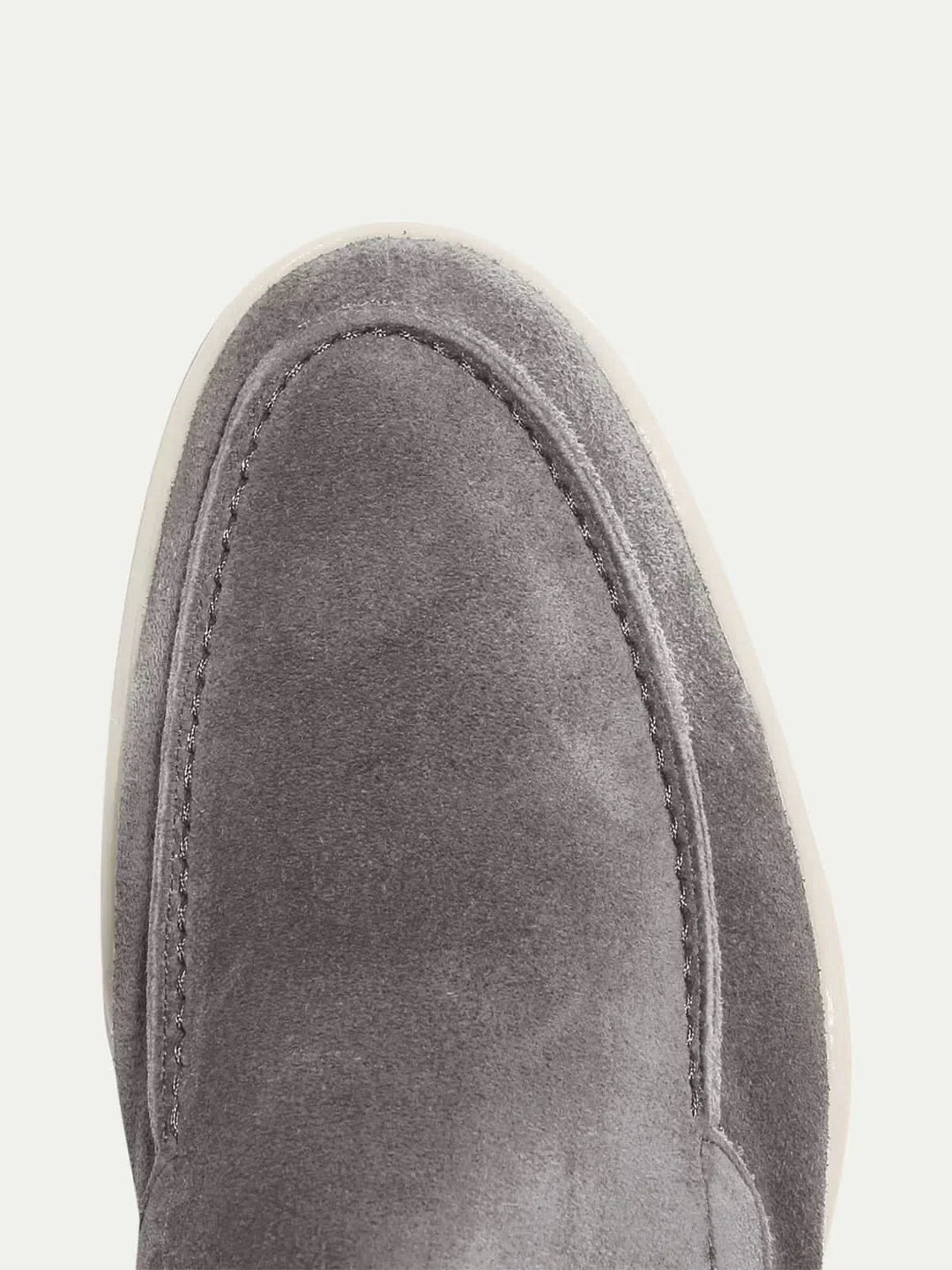 Mocassino Classico in Suede Grigio