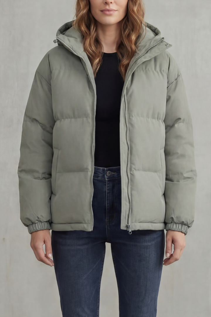 Kacob | Quilted Hooded Puffer Jacket