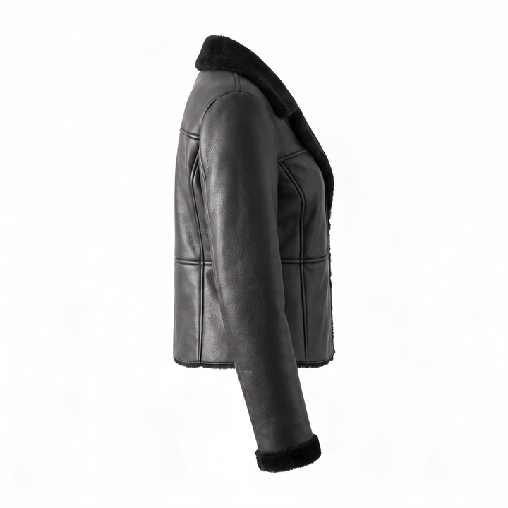 Women's Genuine Leather Jacket - Sabine