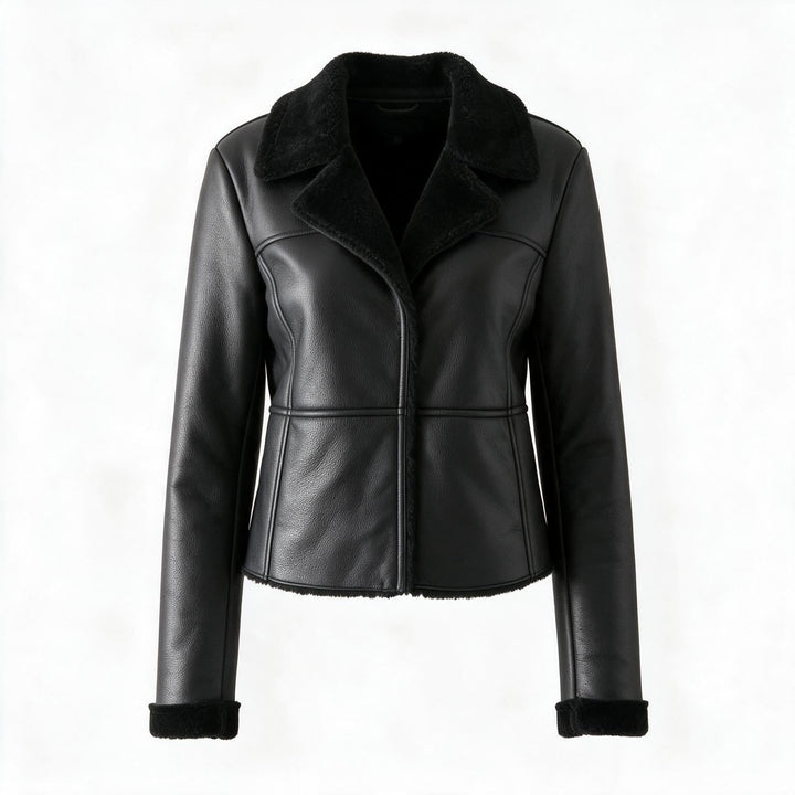 Women's Genuine Leather Jacket - Sabine