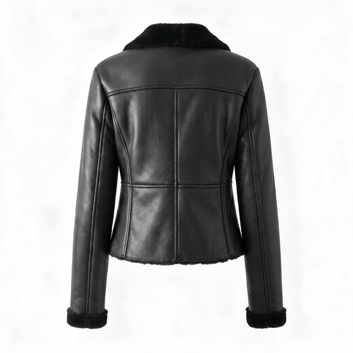 Women's Genuine Leather Jacket - Sabine