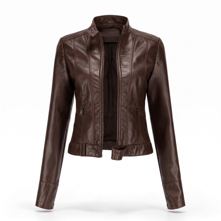 Women's Genuine Leather Jacket - Rosalind
